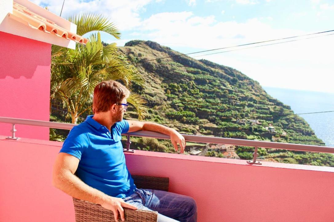 ポンタ・ド・ソルPink Houseアパートメント エクステリア 写真